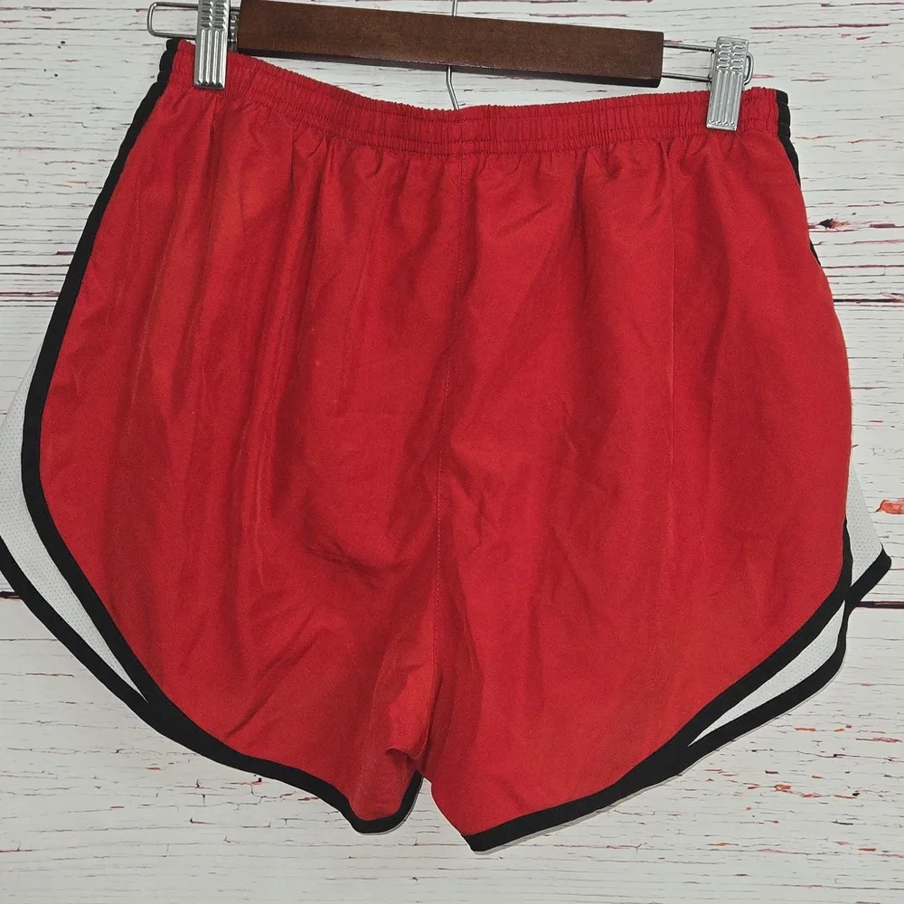 Nike Dri-FIT Red Athletic Shorts Girls Size L